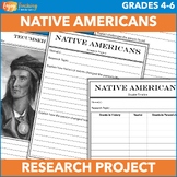 Famous Native Americans Research Project & Indigenous Peop