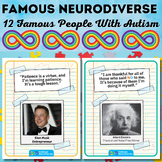 Famous Neurodiverse Posters-Autism Awareness & Acceptance 