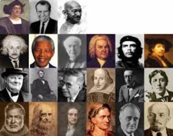 Preview of Famous People - 41 People Who Changed the World Plus Short Thumbnail Sketches