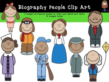 Preview of Famous People Clipart!