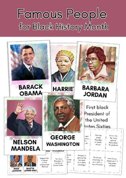 Preview of Famous People for Black History Month