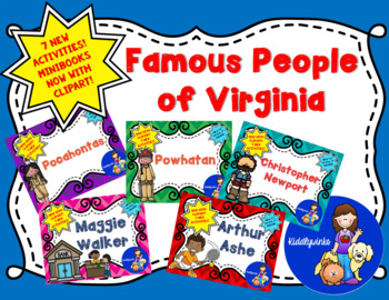 Preview of Famous People of Virginia Bundle