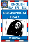 Famous Person / Biographical Essay - Research & Essay GUIDE