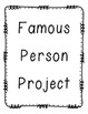 famous person biography project