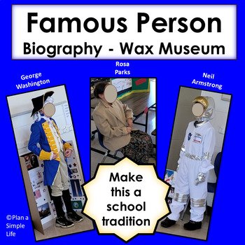 famous person biography project