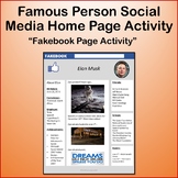 Famous Person Social Media Page Activity