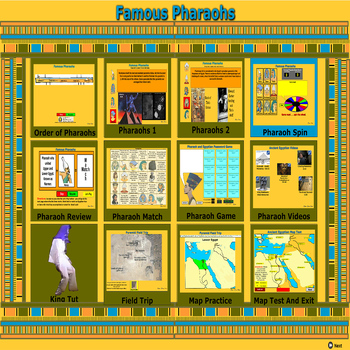 Preview of Famous Pharaohs of Ancient Egypt