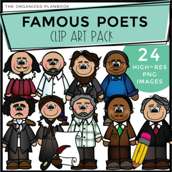 Famous Poets by The Organized Plan Book | Teachers Pay Teachers