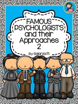 Preview of Famous Psychologists Interactive Portfolio set 2
