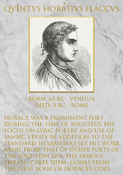 Preview of Famous Romans - Horace