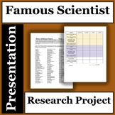 Famous Scientist Project Paper Presentation