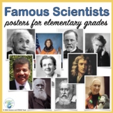 Famous Scientists Bulletin Board Posters for Elementary School