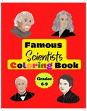 Famous Scientists Coloring Book