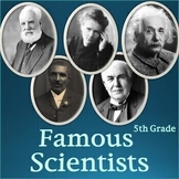 Famous Scientists Informational Slideshow for Google Slides