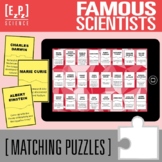 Famous Scientists Matching Activity | Digital and Print Sc