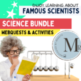 Famous Scientists WebQuests GROWING BUNDLE | Hands-On Lear