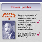 'Famous Speeches' - Figurative and Connotative Meaning