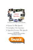 Famous Speeches Listening Workbook