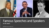 Famous Speeches and Speakers