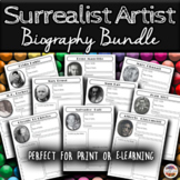 Surrealist Artists Biography Bundle