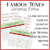 Famous Tunes Bingo and More: Christmas Edition