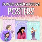 Famous Women Musician Music Posters