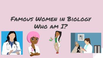 Preview of Famous Women in Biology Who am I?
