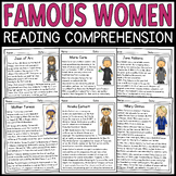 Famous Women in History Reading Comprehension Passages • W