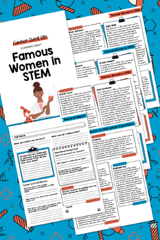 Preview of Famous Women in STEM