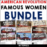Famous Women of the American Revolution Worksheets and Ans