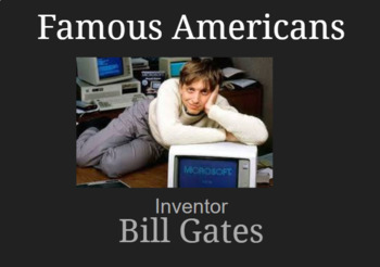 Preview of Famous and Important American Inventors Bundled Unit