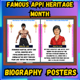 Asian American & Pacific Islanders Heritage Month Bio Bull