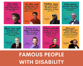 Famous people with disability, disability awareness month