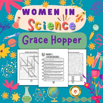 Preview of Famous women scientist Grace Hopper (women's History Month)
