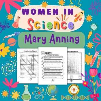 Preview of Famous women scientist Mary Anning (women's History Month)