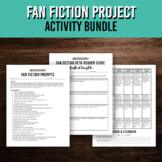 Fan Fiction Creative Writing Project Bundle | Middle and H