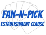 Establishment Clause - US Government - Fan and Pick