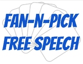 Free Speech - US Government - Fan and Pick