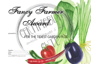 Preview of Fancy Farmer Award
