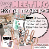 Fancy MEETING You!! {EDITABLE Meet the Teacher Pack!!}