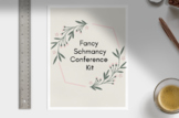 Fancy Parent Teacher Conference Invitation Set