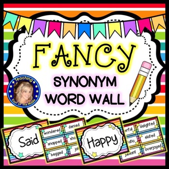 Preview of Synonym Word Wall