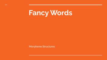 Preview of Fancy Words using Morphemes