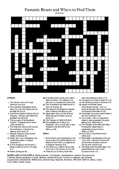 fun crossword puzzle worksheets in english teaching resources tpt