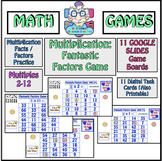 Fantastic Factors Games; Practicing Multiplication Facts, 