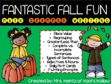 Fantastic Fall Fun (Centers, Writing, Math, Language Arts,