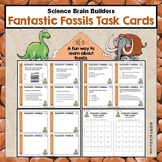 Fossils Task Cards - 28 Fossil Question Cards That Match S