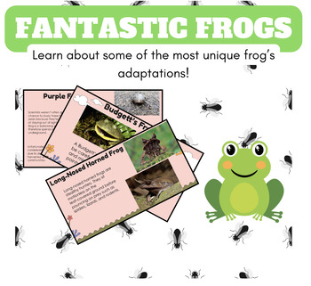 Preview of Fantastic Frogs Research Slideshow & Note Catchers