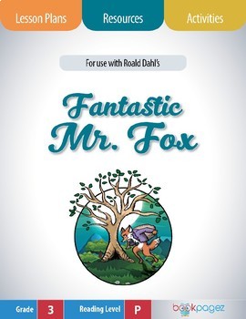 Preview of Fantastic Mr. Fox Lesson Plan  (Book Club Format - Character Traits) (CCSS)