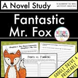 Fantastic Mr. Fox Novel Study Unit - Comprehension | Activ
